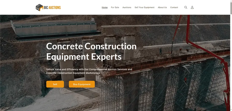 BIC Auctions website