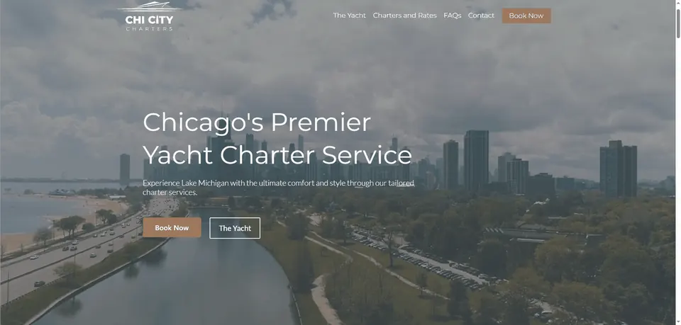Chi City Charters website