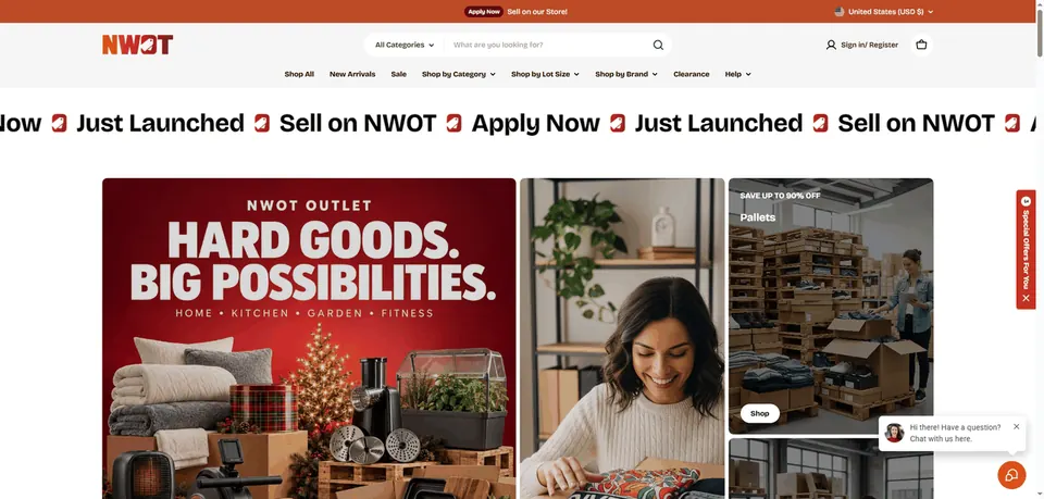 NWOT Outlet online store